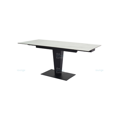 Valentina Extending Table - White Ceramic