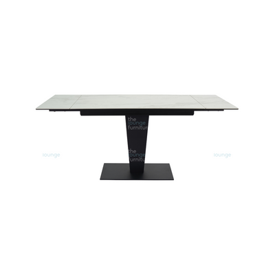 Valentina Extending Table - White Ceramic
