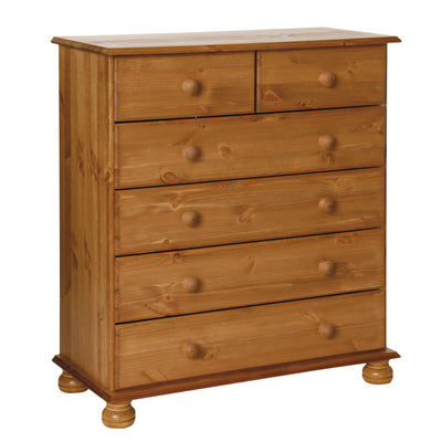 Copenhagen 2 + 4 Drawer Chest in Pine