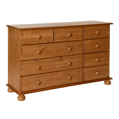 Copenhagen 2 + 3 + 4 Drawer Extra wide chest in Pine