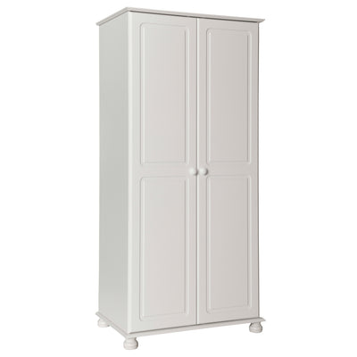 Copenhagen 2 door Wardrobe in White