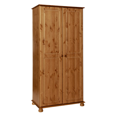 Copenhagen 2 door Wardrobe in Pine
