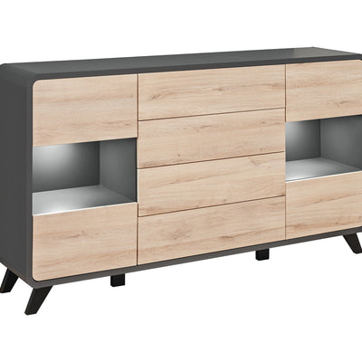 Round Sideboard Cabinet