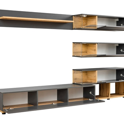 Silk in Anthracite Entertainment Unit