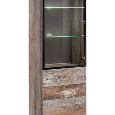 Plank Tall Display Cabinet
