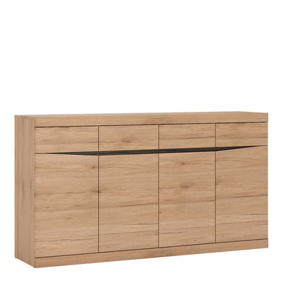 Kensington Wide 4 Drawer 4 door Sideboard