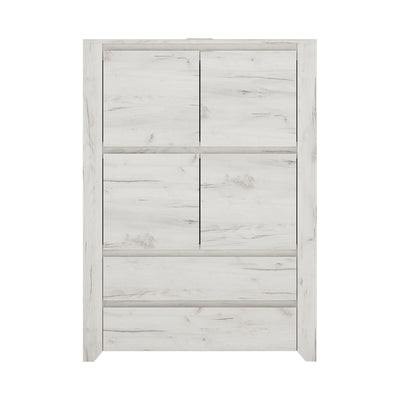 Angel 4 Door 2 Drawer Cupboard