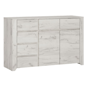 Angel 2 Door 3+3 Drawer Wide Chest
