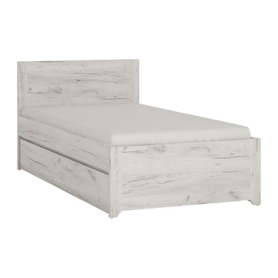 Angel Single Bed with underbed Drawer (Inc Slats).
