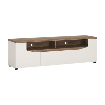 Toledo 2 door 1 drawer wide TV unit