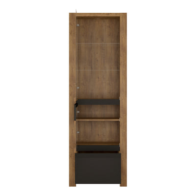 Havana 1 door 1 drawer display cabinet