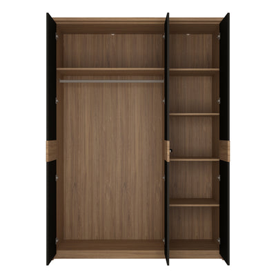 Monaco 3 door wardrobe with mirror door
