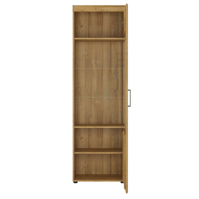 Cortina Tall glazed display cabinet (RH)