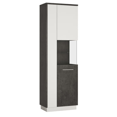 Zingaro Tall display cabinet (RH)