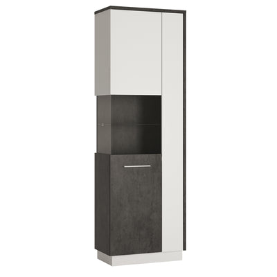 Zingaro Tall display cabinet (LH)