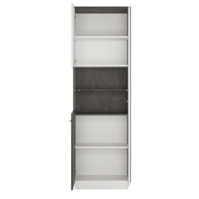 Zingaro Tall display cabinet (LH)