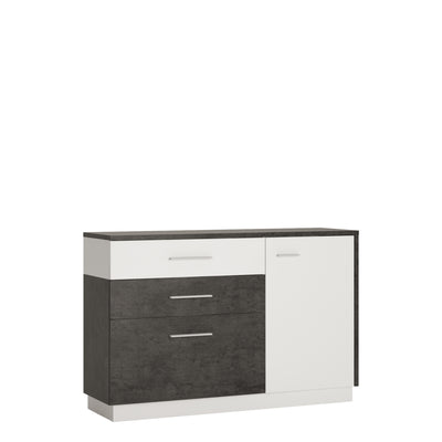 Zingaro 1 door 2 drawer 1 compartment sideboard