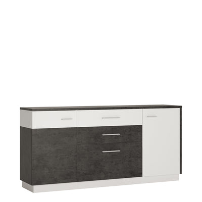 Zingaro 2 door 2 drawer 1 compartment sideboard
