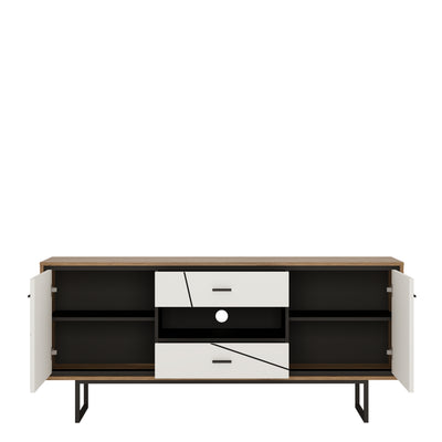 Brolo 2 door 2 drawer TV unit