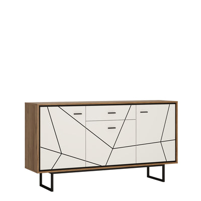 Brolo 3 door 1 drawer sideboard