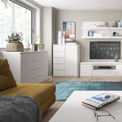Fribo 2 door wardrobe Alpine White