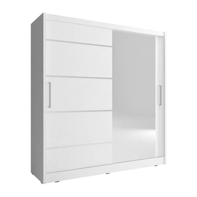 Maja I Alu Sliding Door Wardrobe 200cm