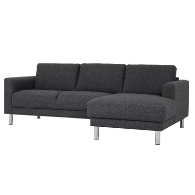 Cleveland Chaiselongue Sofa - NOVA Antracit (RH)