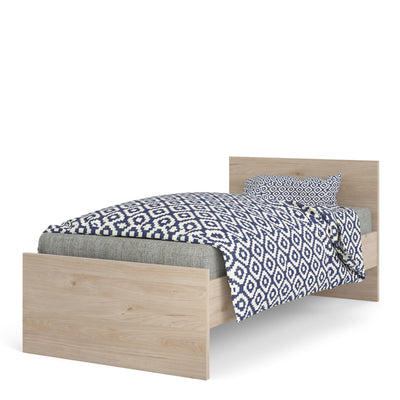 Naia Bed 90x190 Oak structure Jackson Hickory.