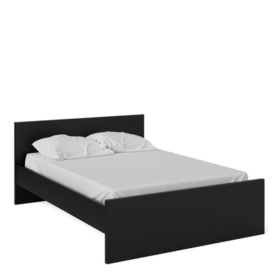Naia Bed 140x190 Black Mat Black Mat