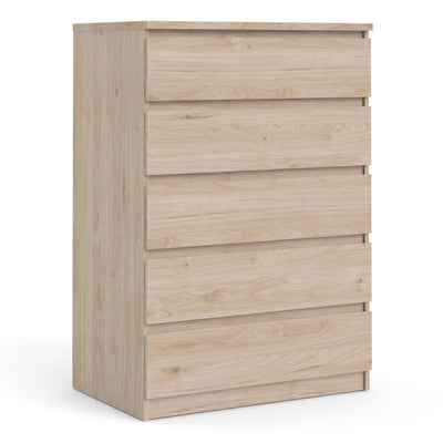 Naia Chest of 5 Drawers in Jackson Hickory