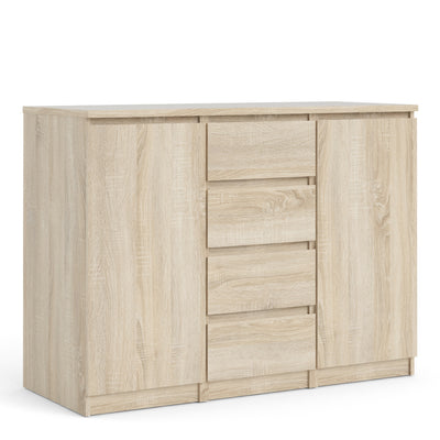 Naia Sideboard - 4 Drawers 2 Doors in Oak structure