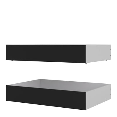 Naia Under Bed drawers 2 pcs. Black Mat