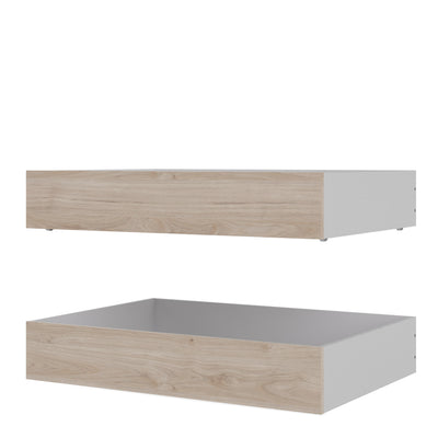 Naia Under Bed drawers 2 pcs. Jackson Hickory