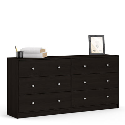 May Double dresser 6 drawers in Coffee