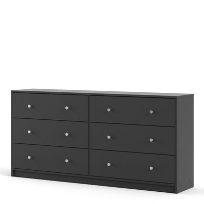 May Double dresser 6 drawers in Grey