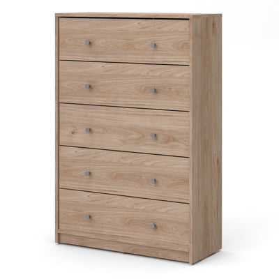 May Chest of 5 Drawers in Jackson Hickory