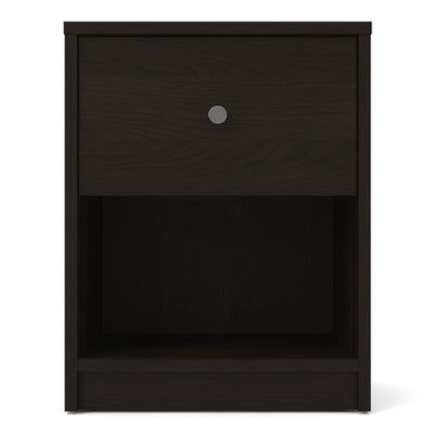 May Bedside 1 Drawer in Coffee