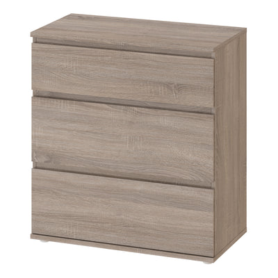 Nova Chest of 3 Drawers in Truffle