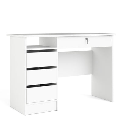 Function Plus Desk 3+1 handlefree drawer 109 cm