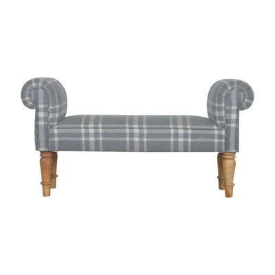 Canus Tartan Bedroom Bench