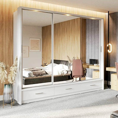 Arti 23 - 3 Sliding Door Wardrobe 250cm