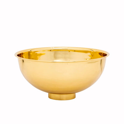 Gold Plated Mirror Polished Bowl