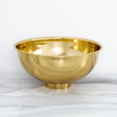 Gold Plated Mirror Polished Bowl