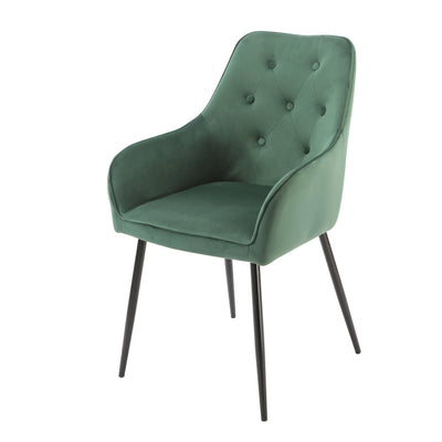 Chesterfield Green Dining Chair (set of 2)