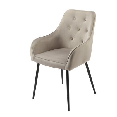 Chesterfield Grey Dining Chairs (set of 2)