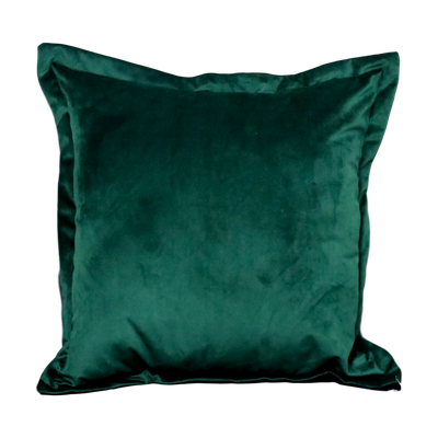 Dark Green Velvet Cushion