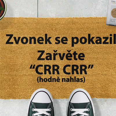 Crr Crr Doormat