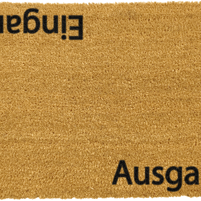 Ausgangeingang Fußmatten