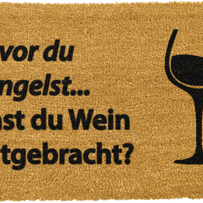 Mitgebracht Fußmatten