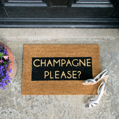 Glitter Champagne Doormat